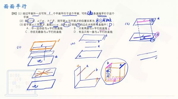 王梦抒数学网课 视频截图